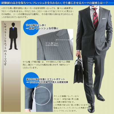 スーツ メンズ エルメネジルド ゼニア レギュラーフィット 2つ スーツ メンズ エルメネジルド ゼニア レギュラーフィット 2つ
