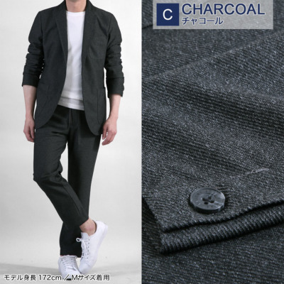 ストレッチジャケット メンズ リモートワーク 洗える テーラードジャケット 綾織りツイル カジュアル ビジネス 春夏 オールシーズン おしゃれおしゃれ オールシーズン 季節を問わず着られます 紳士服通販 メンズスーツkokubo