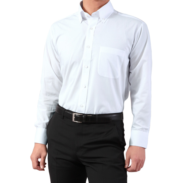 トモルーさま専用【未使用】Chacott ブラック ドレスシャツ 長袖 WEAR BLACK】ブザム比翼ウィングカラー ドレスシャツ