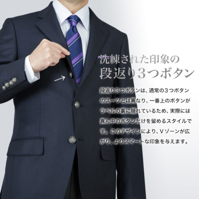 CANONICO ジャケット 段返り3つボタン カノニコ ウール100