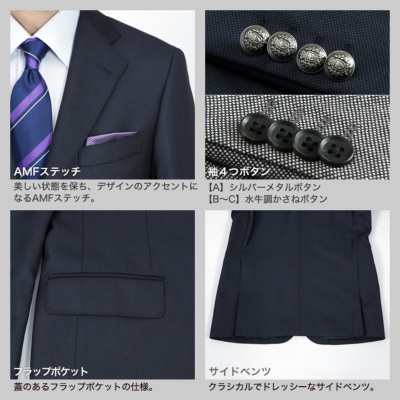 CANONICO ジャケット 段返り3つボタン カノニコ ウール100